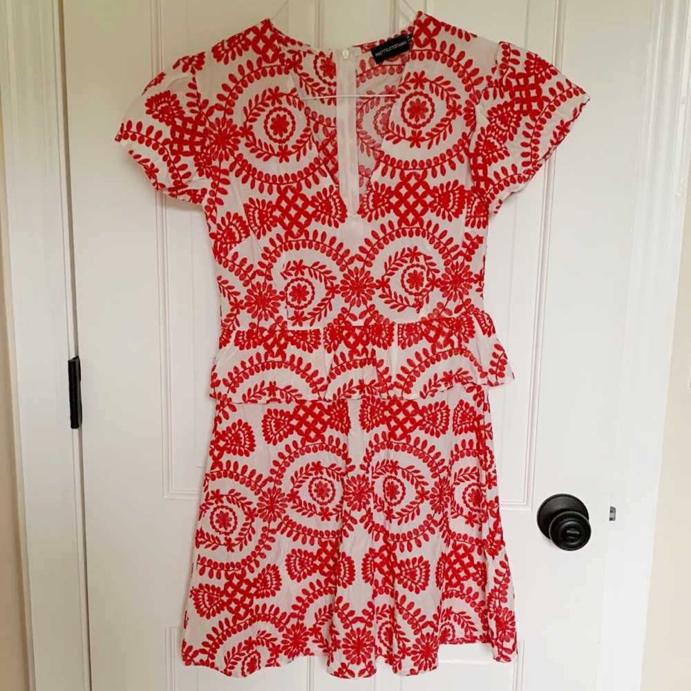 Pretty little Thing Embroidered Dress
